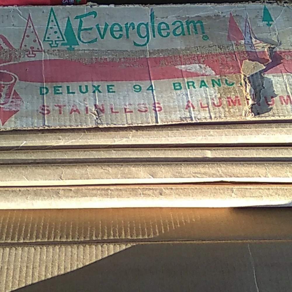 🌲 EverGleam Vintage Aluminum 🎄 Tree  Branch 24